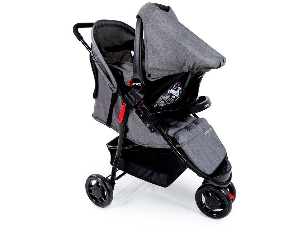 Carrinho de Bebê com Bebê Conforto Cosco Toffy - 3