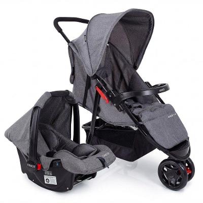 Carrinho de Bebê com Bebê Conforto Cosco Toffy