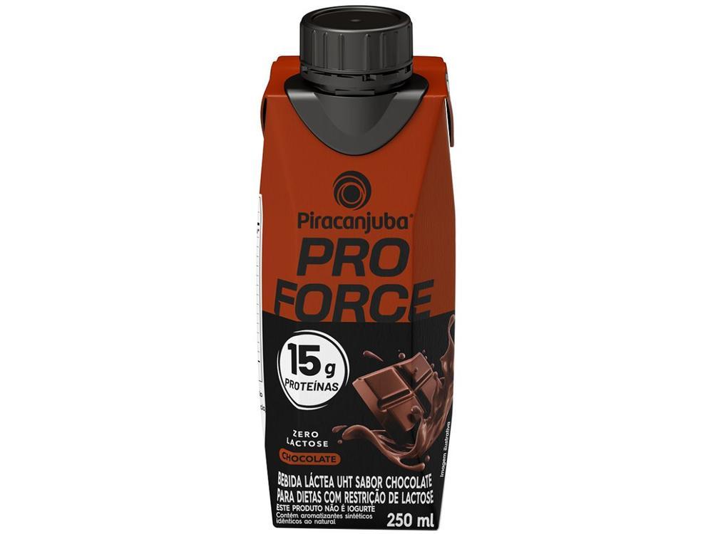 Bebida Láctea UHT com 15g de Proteína Piracanjuba ProForce 15g Chocolate Zero Lactose 250ml - 1