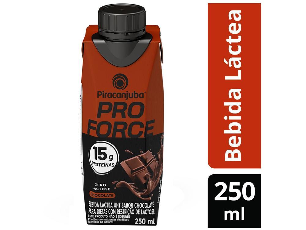 Bebida Láctea UHT com 15g de Proteína Piracanjuba ProForce 15g Chocolate Zero Lactose 250ml - 2