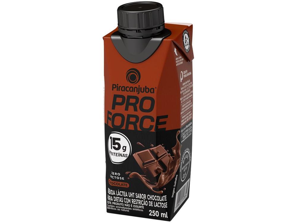 Bebida Láctea UHT com 15g de Proteína Piracanjuba ProForce 15g Chocolate Zero Lactose 250ml - 3