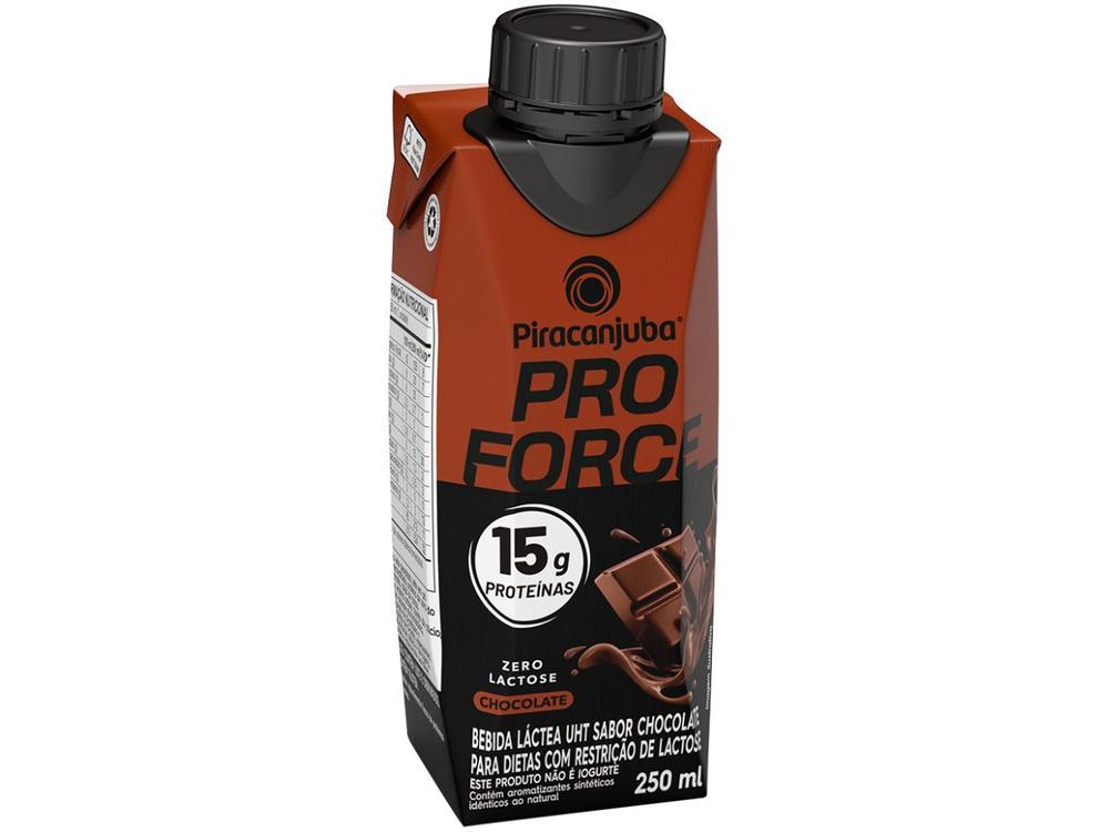 Bebida Láctea UHT com 15g de Proteína Piracanjuba ProForce 15g Chocolate Zero Lactose 250ml - 4