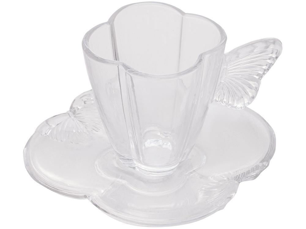Jogo de Xícaras de Chá 180ml Wolff Butterfly 4 Peças - 2