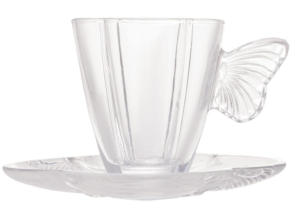 Jogo de Xícaras de Chá 180ml Wolff Butterfly 4 Peças - 3