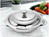 Legumeira Inox com Tampa 1,5L Wolff Croisé Mônaco - 2