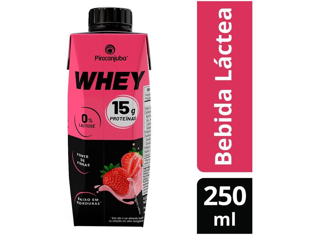 Bebida Láctea UHT com 15g de Proteína Piracanjuba ProForce 15g Morango Zero Lactose 250ml - 9