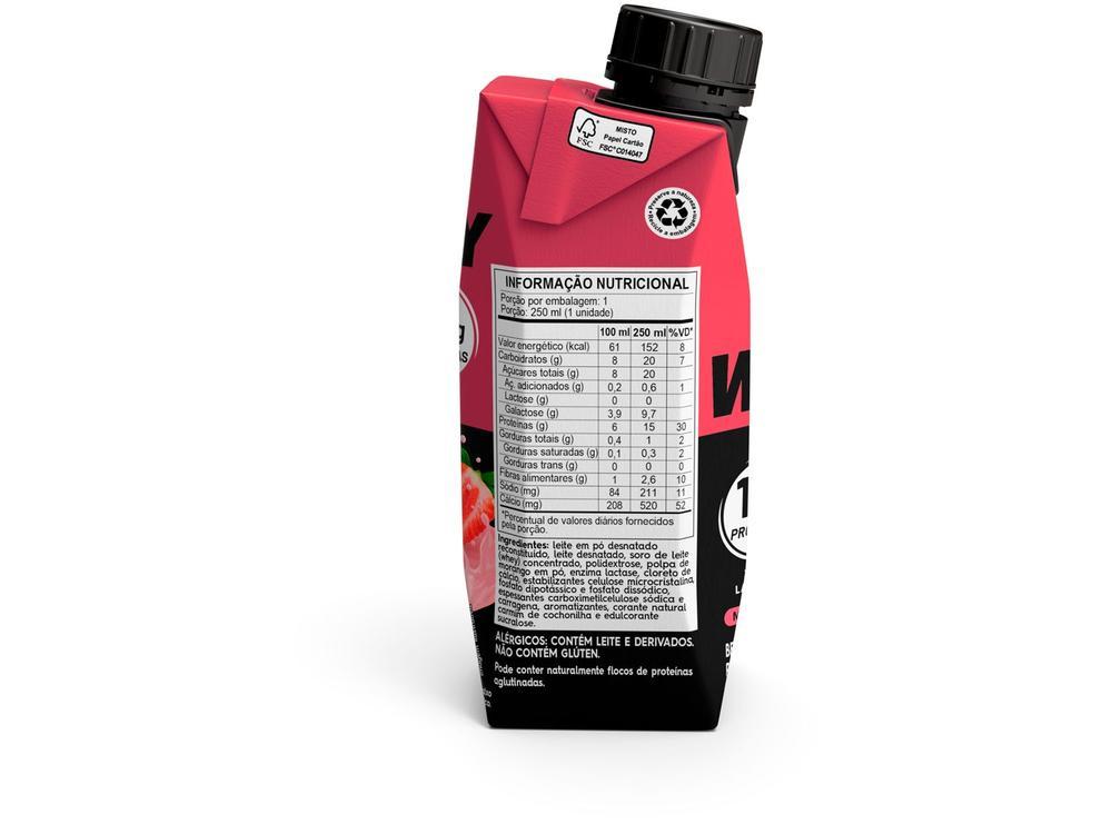 Bebida Láctea UHT com 15g de Proteína Piracanjuba ProForce 15g Morango Zero Lactose 250ml - 11