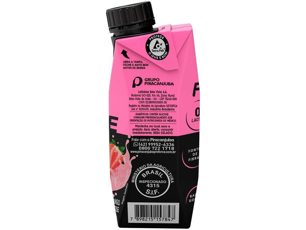 Bebida Láctea UHT com 15g de Proteína Piracanjuba ProForce 15g Morango Zero Lactose 250ml - 6