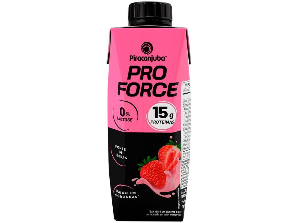 Bebida Láctea UHT com 15g de Proteína Piracanjuba ProForce 15g Morango Zero Lactose 250ml - 7