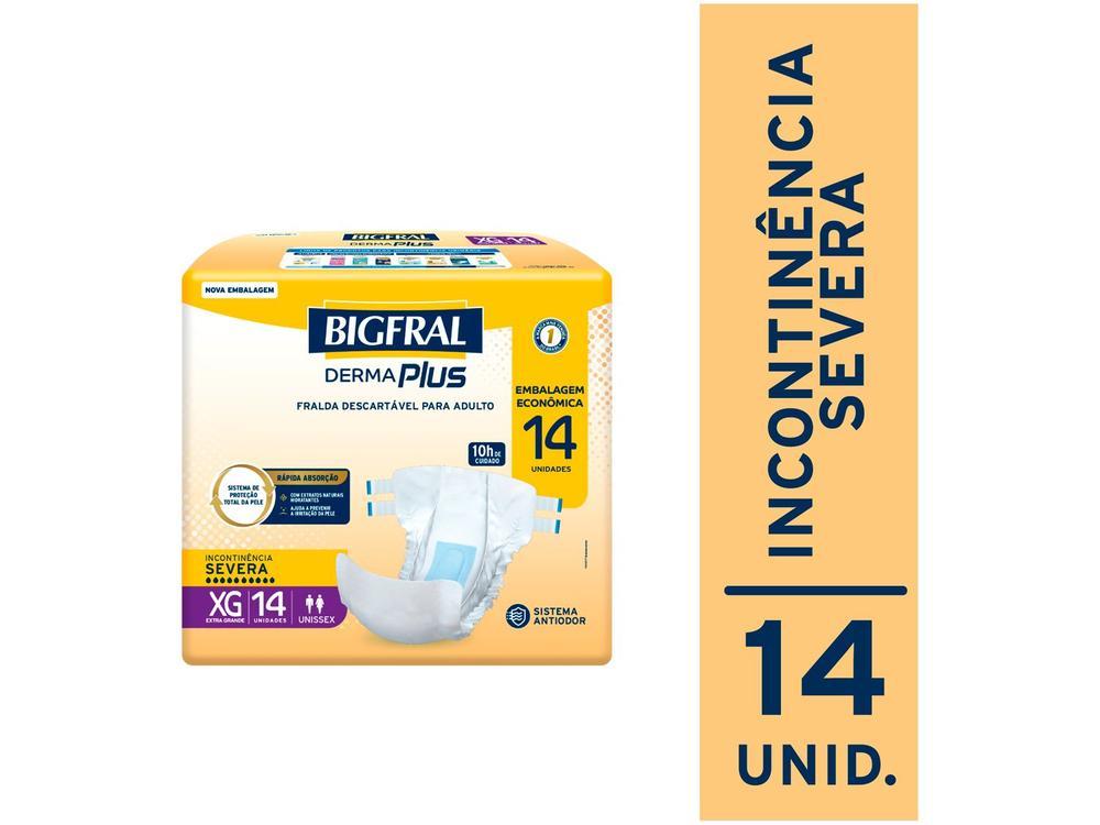 Fralda Geriátrica Bigfral Derma Plus Econômica - 2