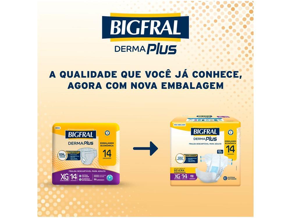 Fralda Geriátrica Bigfral Derma Plus Econômica - 4