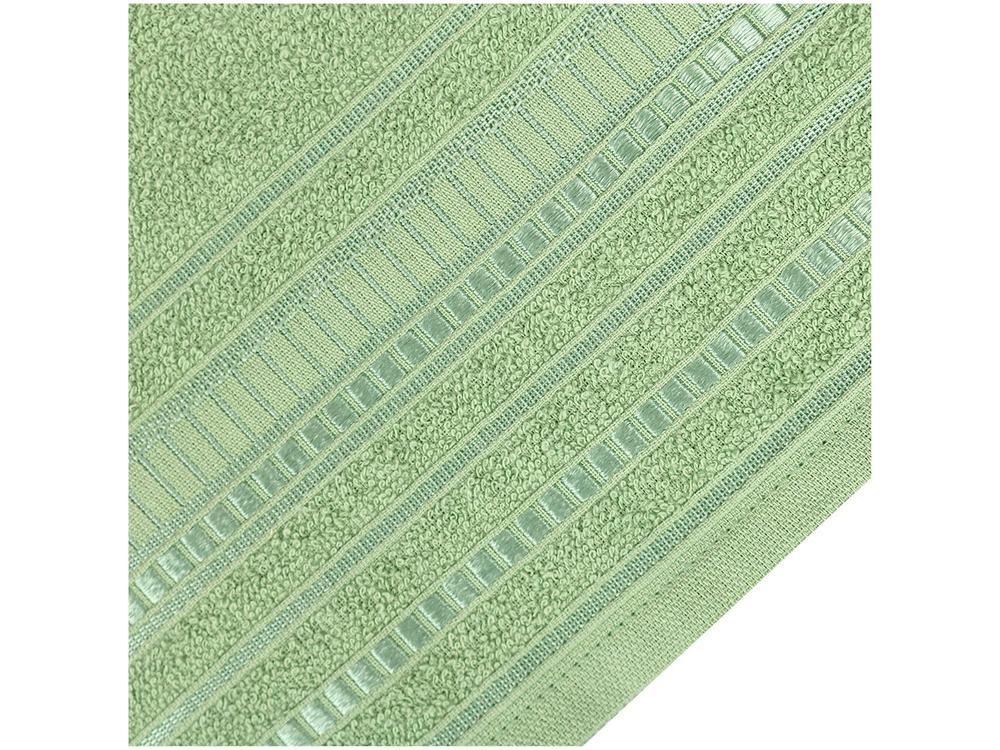 Jogo de Toalhas de Banho Atlântica Delicata Garden Verde Menta 4 Peças - 8