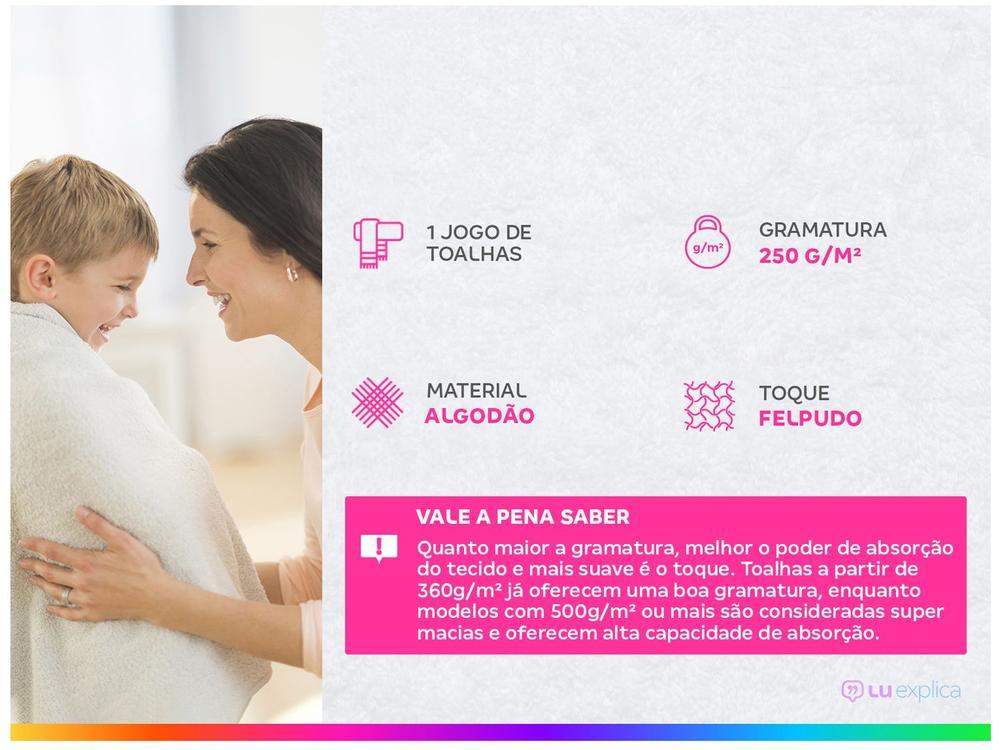 Jogo de Toalhas de Banho Atlântica Delicata Garden Verde Menta 4 Peças - 12