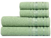 Jogo de Toalhas de Banho Atlântica Delicata Garden Verde Menta 4 Peças - 1