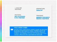 Jogo de Toalhas de Banho Atlântica Delicata Garden Verde Menta 4 Peças - 2