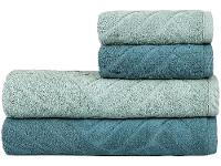 Jogo de Toalhas de Banho Atlântica 100% Algodão Sofisticata Florença 4 Peças - 1