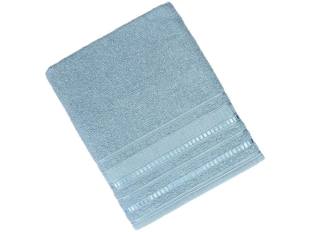 Jogo de Toalhas de Banho Atlântica Delicata Garden Azul Cetim 4 Peças - 10