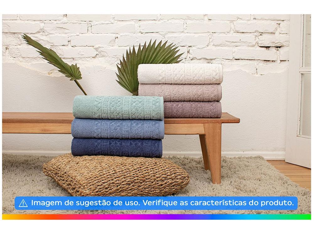 Jogo de Toalhas de Banho Atlântica 100% Algodão Sofisticata Cosmopolitan 4 Peças - 4