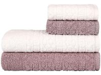 Jogo de Toalhas de Banho Atlântica 100% Algodão Sofisticata Cosmopolitan 4 Peças - 1