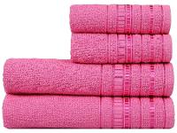 Jogo de Toalhas de Banho Atlântica Delicata Garden Ipê Rosa 4 Peças - 1