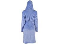 Roupão de Inverno de Microfibra Atlântica Pompom Violeta com Capuz