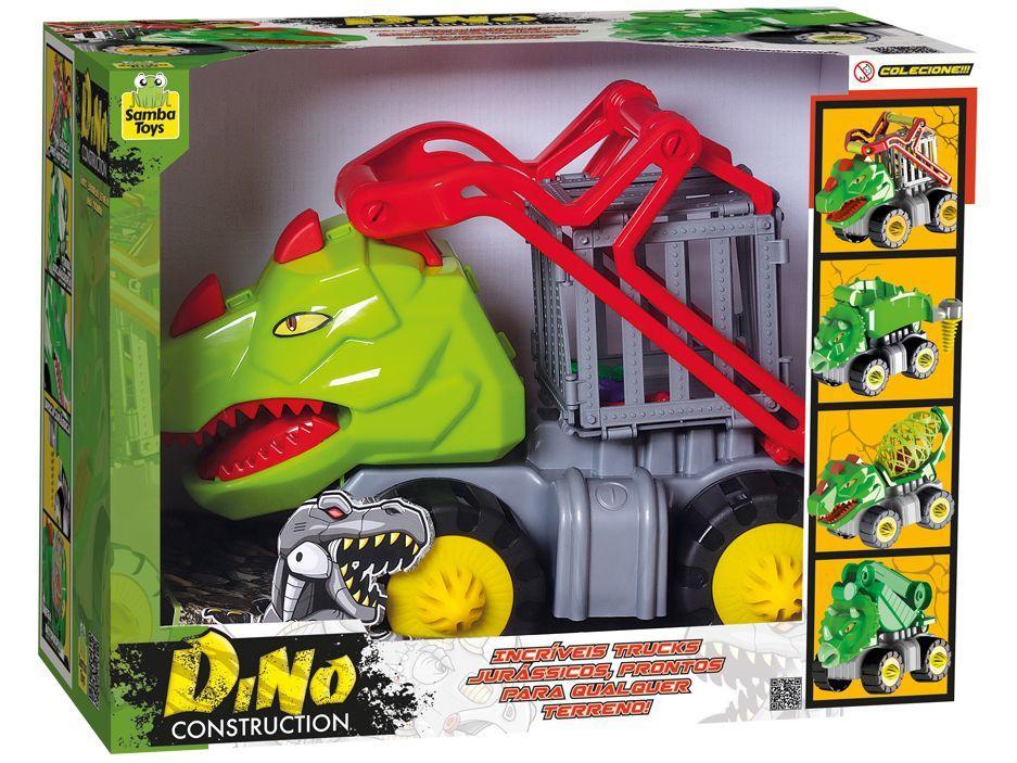 Caminhão de Brinquedo Dino Construction Jaula - 17