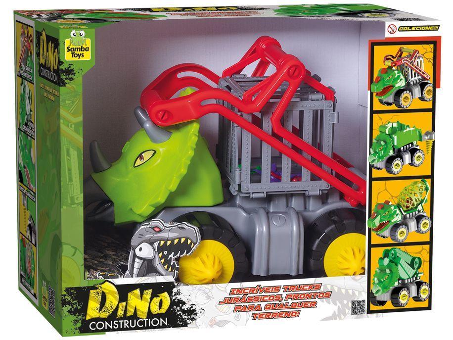 Caminhão de Brinquedo Dino Construction Jaula - 18