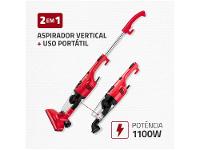 Aspirador de Pó 2 em 1 Mondial 1100W Turbo Cycle
