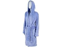 Roupão de Inverno de Microfibra Atlântica Pompom Violeta com Capuz - 2