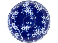 Aparelho de Jantar Sobremesa e Chá 20 Peças Tramontina de Porcelana Azul Redondo Umeko - 5