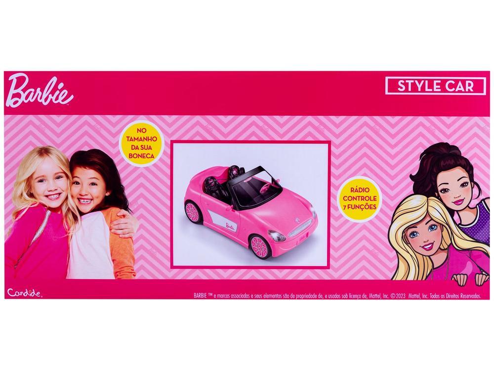 Carrinho de Controle Remoto Barbie Style Car - 9