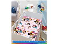 Cobertor Infantil de Berço Jolitex de Microfibra Soninho Rosa - 5
