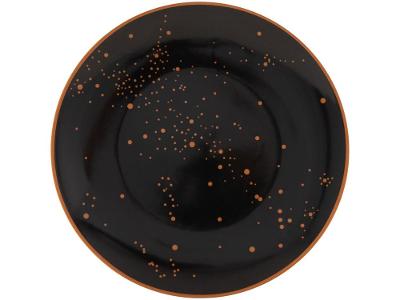 Aparelho de Jantar Sobremesa e Chá 20 Peças Tramontina de Porcelana Preto Redondo Valentina