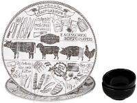 Conjunto para Servir Alleanza Churrasco 4 Peças - 1