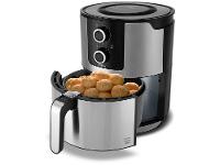 Air Fryer Philco Preto e Prata 6,1L - 6
