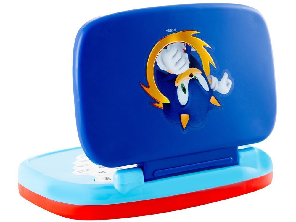 Laptop Infantil Sonic Bilingue Emite Som Candide - 4
