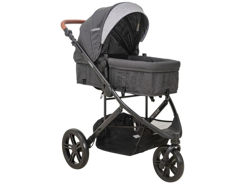 Carrinho de Bebê com Moisés Kiddo Trek 3 Rodas - 1