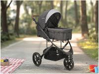 Carrinho de Bebê com Moisés Kiddo Trek 3 Rodas - 3