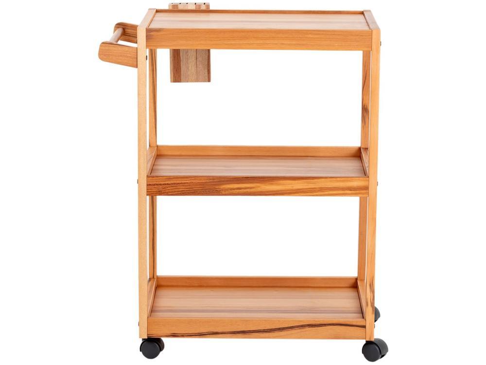 Carrinho para Churrasco de Madeira Tramontina - 3