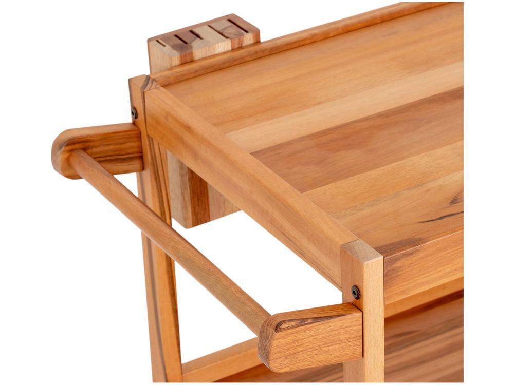 Carrinho para Churrasco de Madeira Tramontina - 7