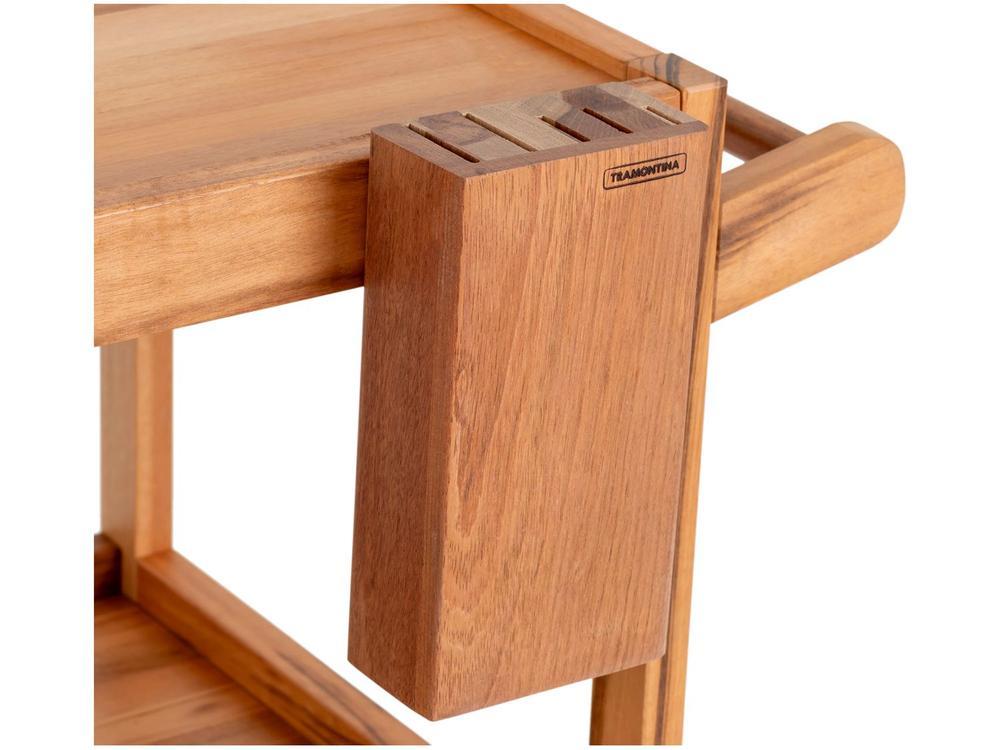 Carrinho para Churrasco de Madeira Tramontina - 9