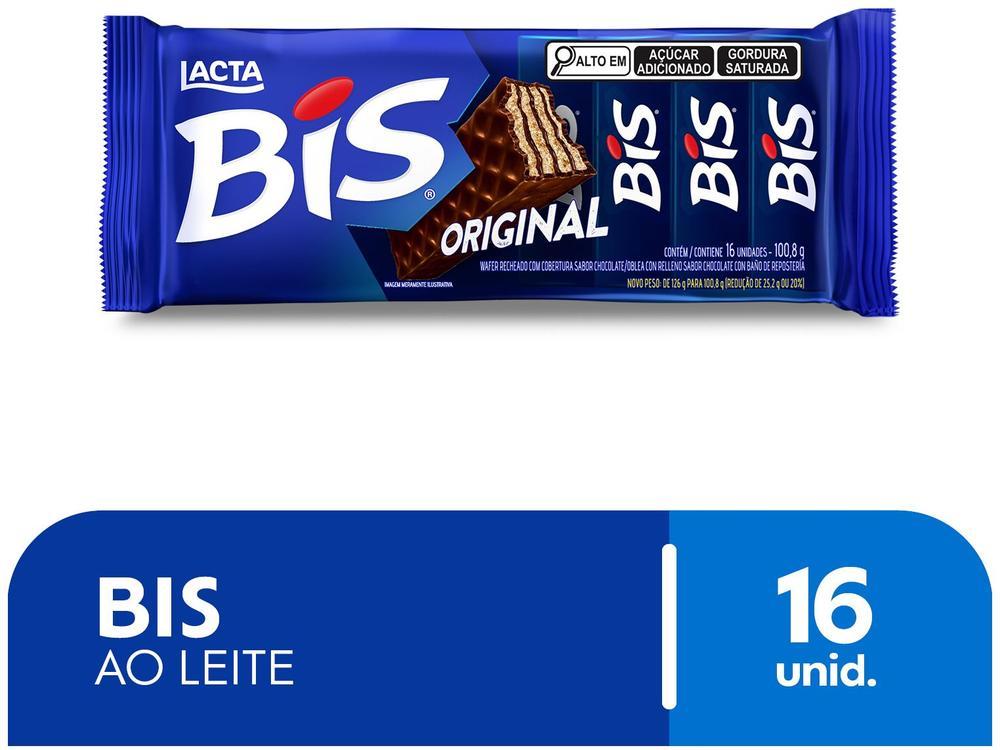 Chocolate Bis ao Leite 100,8g Lacta - 2