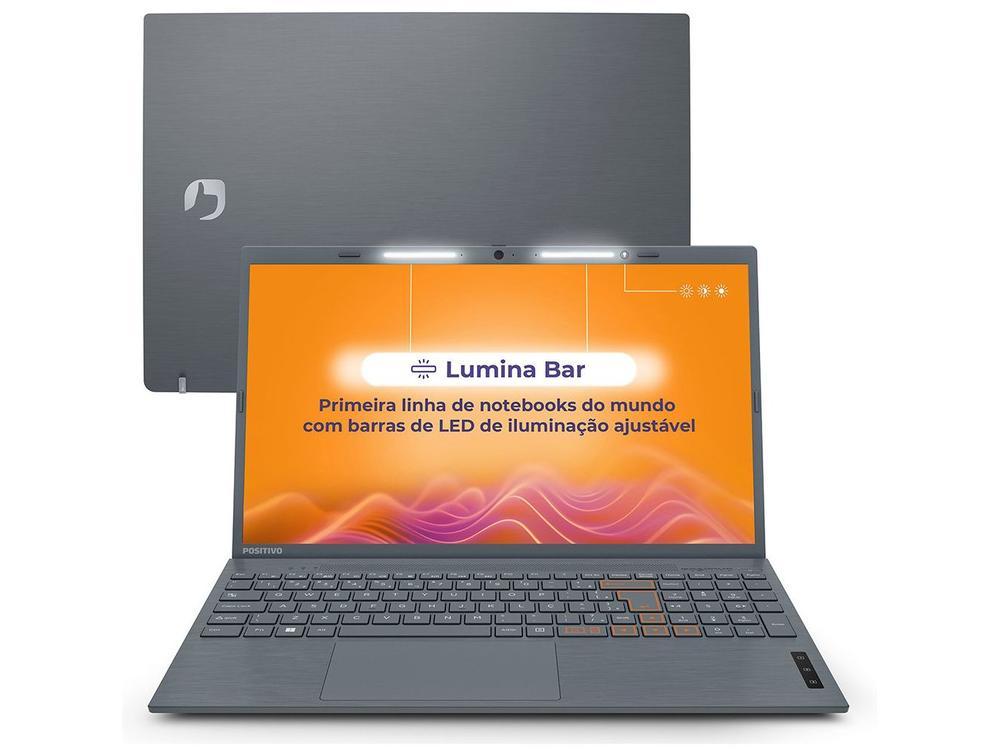 Notebook Positivo Vision Lumina Bar C15 Intel Celeron 4GB 128GB 15,6” HD Windows 11 Microsoft 365 C4128A-15 - 11