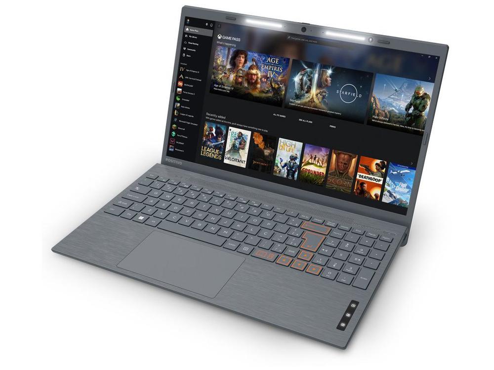 Notebook Positivo Vision Lumina Bar C15 Intel Celeron 4GB 128GB 15,6” HD Windows 11 Microsoft 365 C4128A-15 - 14