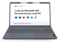 Notebook Positivo Vision Lumina Bar C15 Intel Celeron 4GB 128GB 15,6” HD Windows 11 Microsoft 365 C4128A-15 - 13