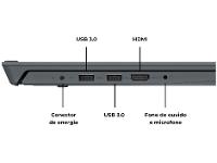 Notebook Positivo Vision Lumina Bar C15 Intel Celeron 4GB 128GB 15,6” HD Windows 11 Microsoft 365 C4128A-15 - 9