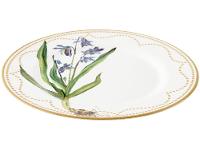 Aparelho de Jantar 12 Peças Alleanza Cerâmica Branco e Verde Água Redondo Bulbo - 7