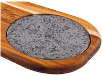 Tábua para Queijos de Madeira com Pedra Retangular Tramontina Provence 48x19cm - 3