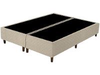 Base Cama Box Queen Gazin Bipartida 27x158x198cm - 1