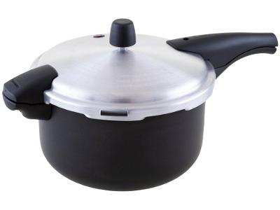 Panela de Pressão Tramontina Antiaderente 6L Preto e Prata Vancouver Effect